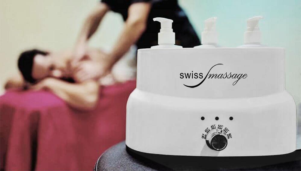 Massage oil heater 3 bottles