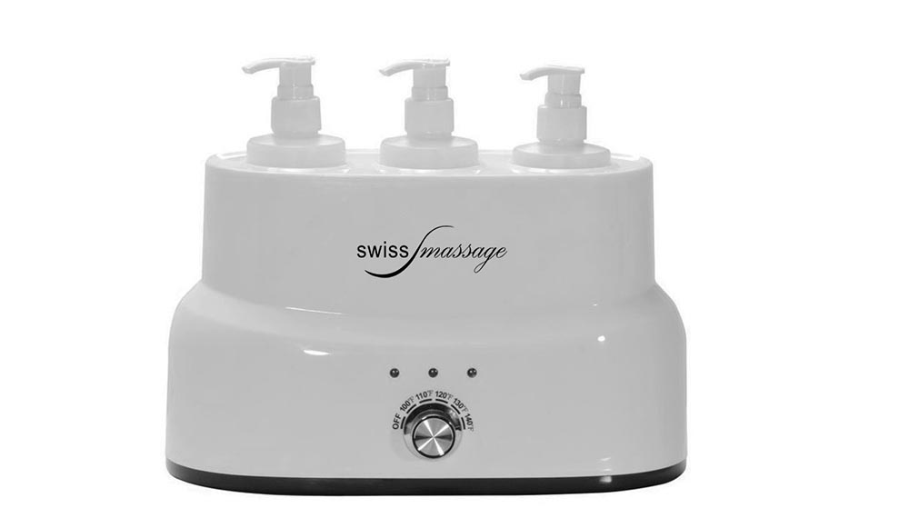 Massage oil heater 3 bottles