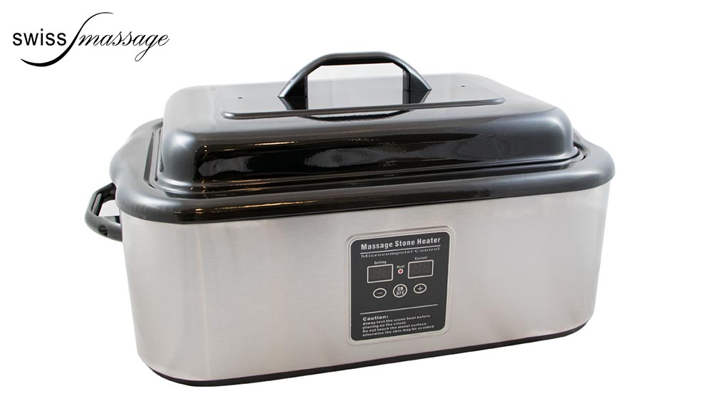 Hot-Stone-Massagen im Ofen