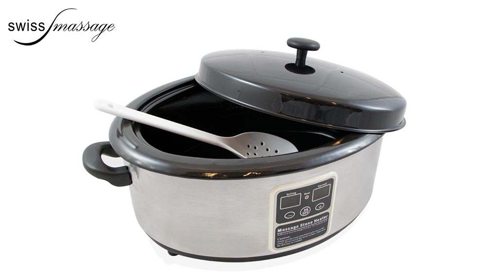 Four massage pierres chaudes medium