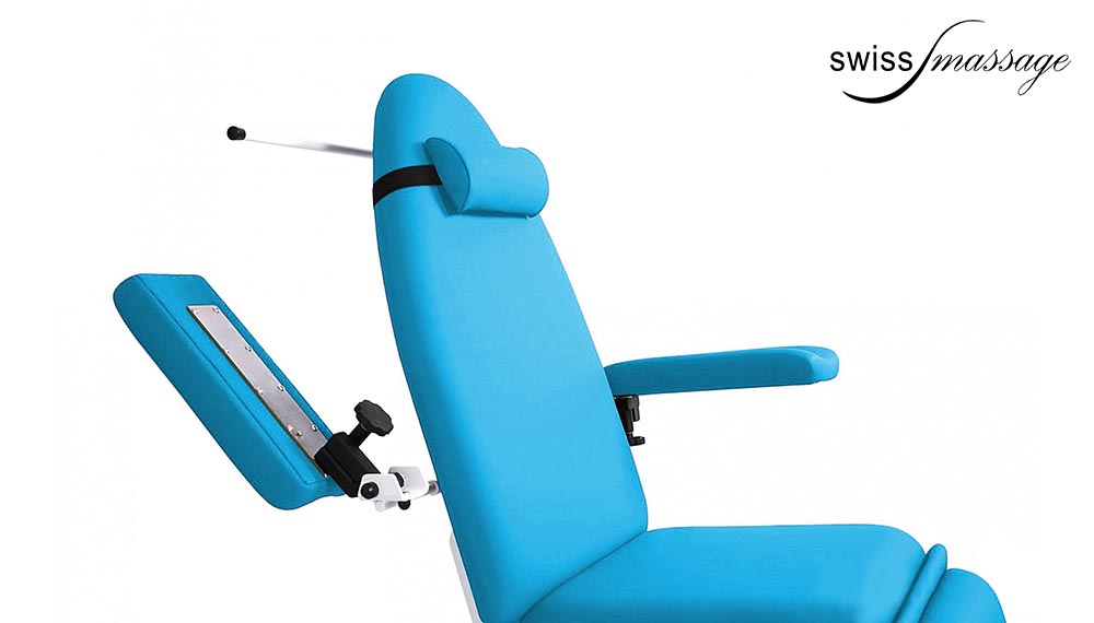 Electric chair for hemodialysis and chemotherapy model SE-2340-BR armrests