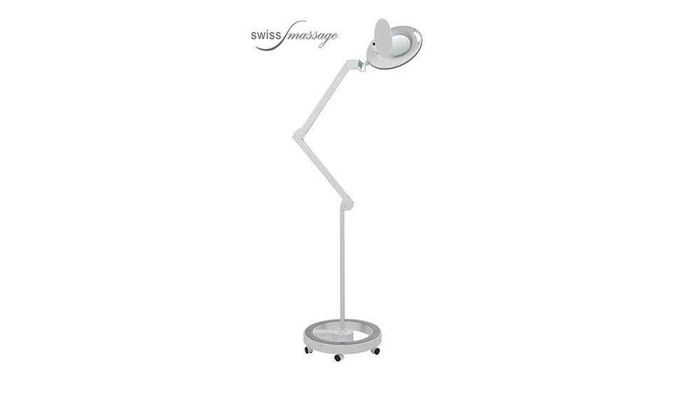 Lampe Loupe esthétique Led Mega avec pieds