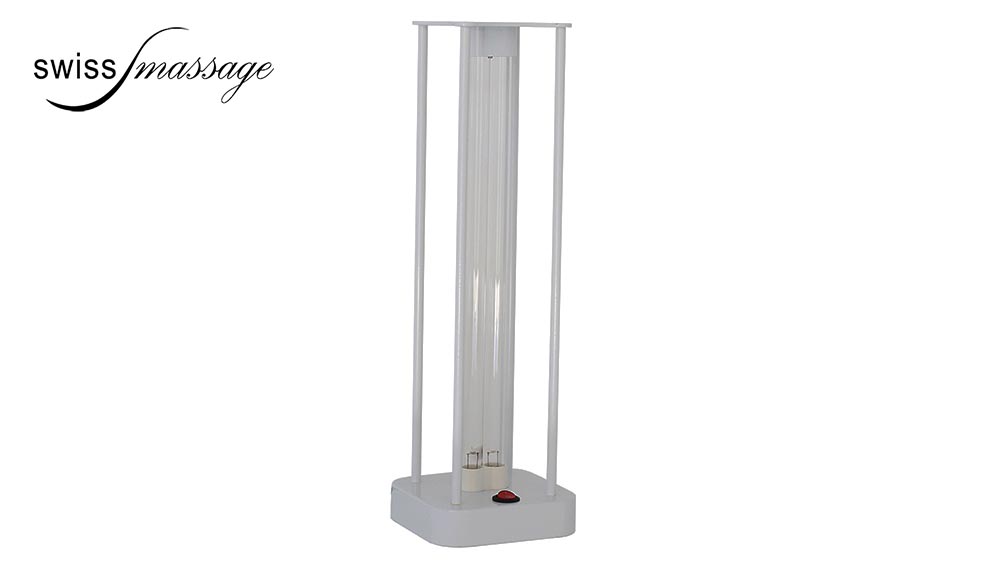 Disinfectant ultraviolet lamp for medical office cabins.