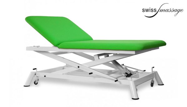 Bobath treatment table with backrest