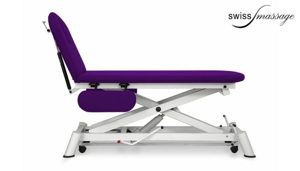 Hydraulic massage table sitting position