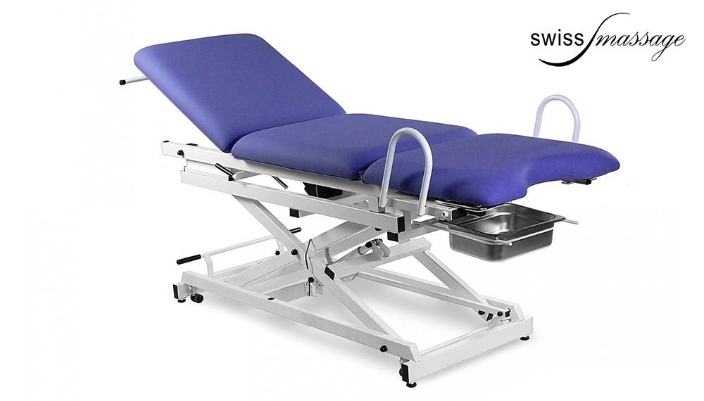 Table de gynécologie modèle CE-0330-RG dossier relevé