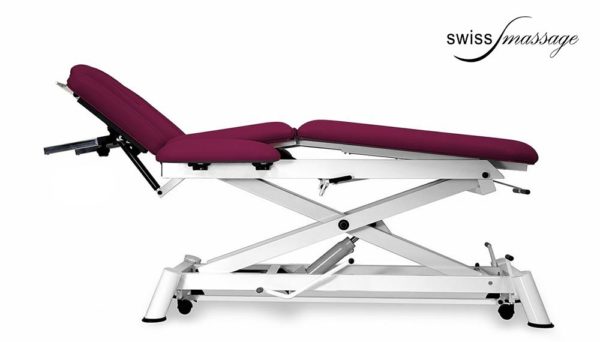 Hydraulic physiotherapy table kyphosis