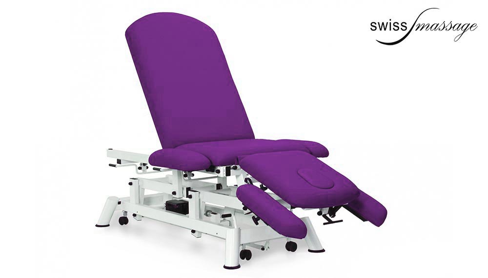 Table de physio assise reposes-bras et accoudoirs