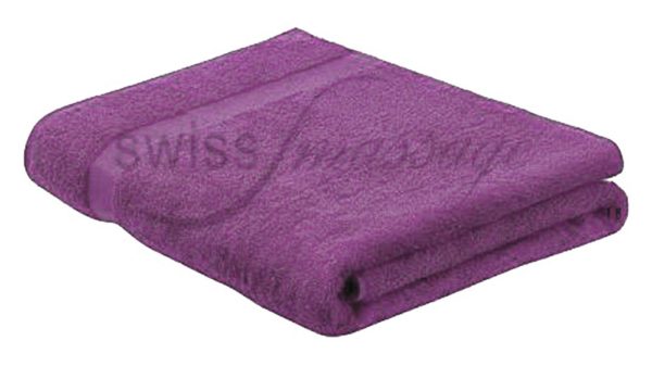 Giant lilac massage towel