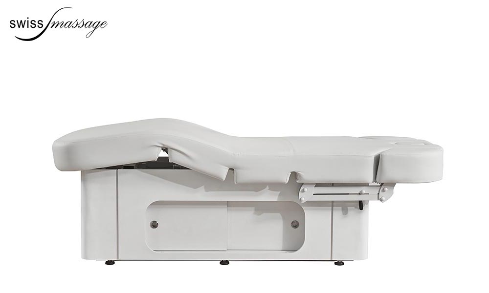 Table de massage Thaï modèle Ariane en bois blanc