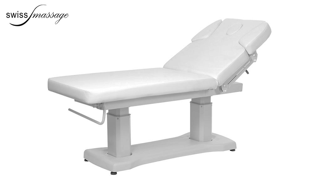 Thai and Shiatsu Switzerland massage table model Wave sitting position