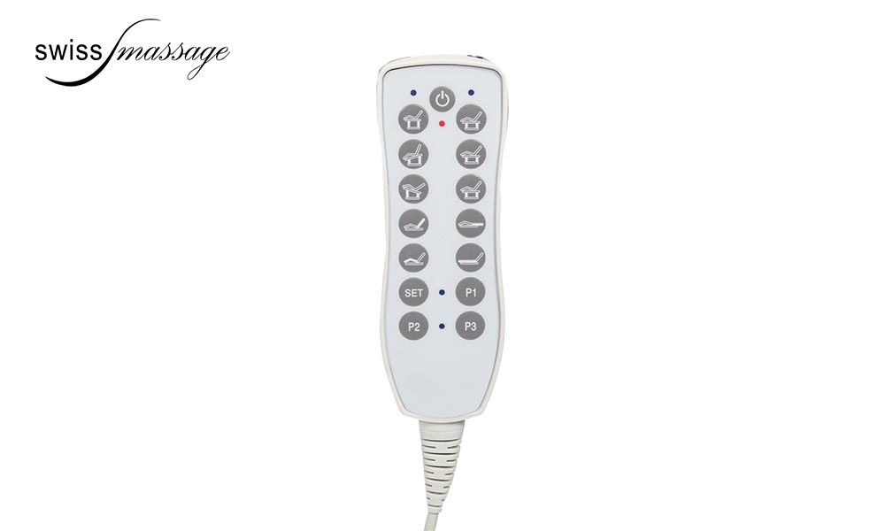 Hand control for Thai and Switzerland Shiatsu massage table model Wave