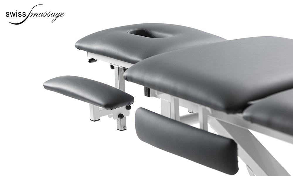 Abgesenkte versenkbare Armlehnen für Coinfycare Reduca Plus Physiotherapie-Behandlungsliege