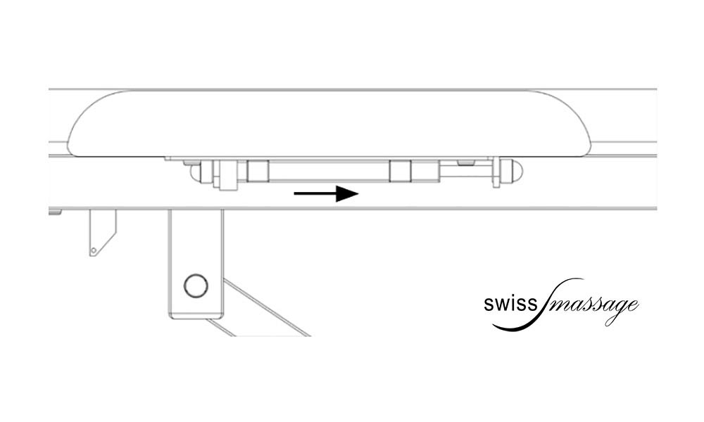 Coinfycare elektrische Physioliege Reduca Modell plus Details Armlehnen