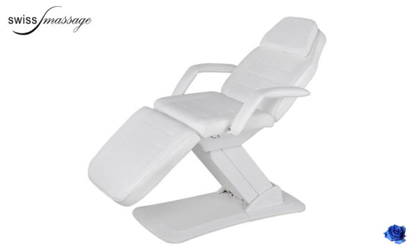 Aesthetic treatment table model Calipso sitting position armrests