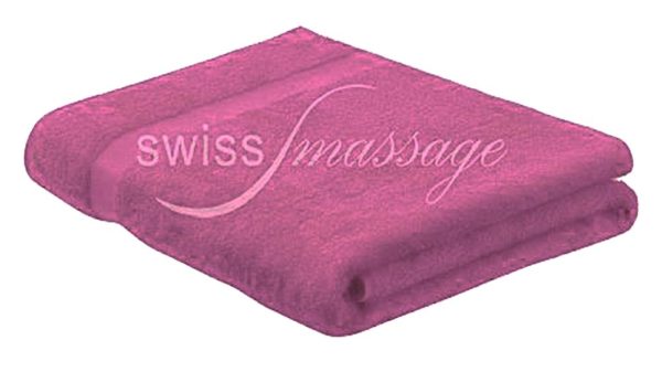 Giant pink massage towel