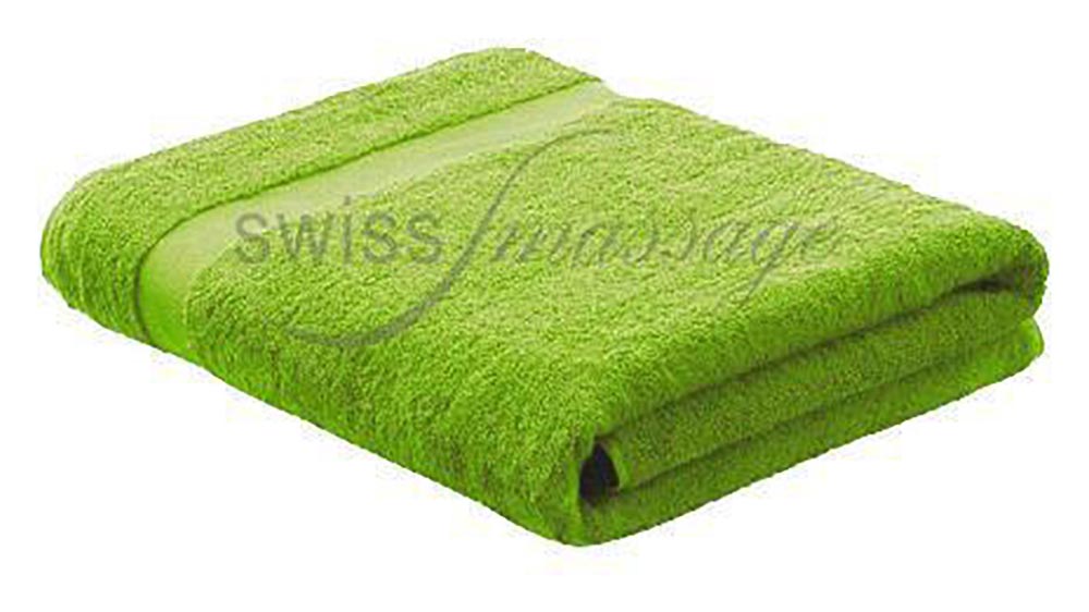Massage towel green kiwi swissmassage