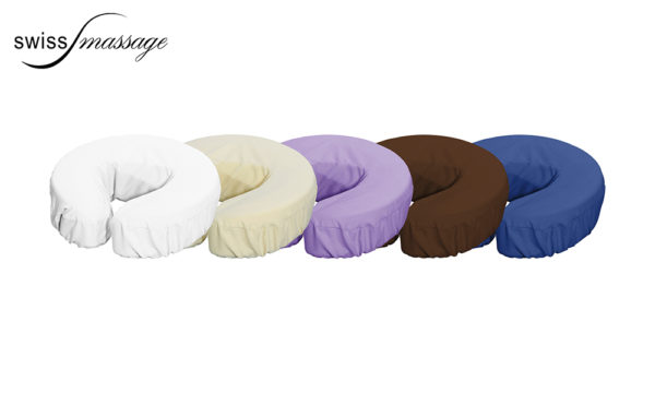 Housse micro-fibres de plusieurs couleurs pour coussin facial 12 pièces